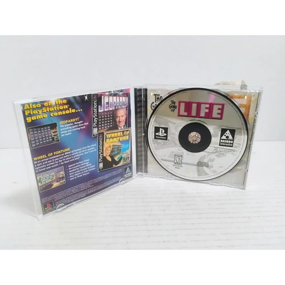 1998 SONY PLAYSTATION 1 PS1 THE GAME OF LIFE CIB COMPLETE IN BOX